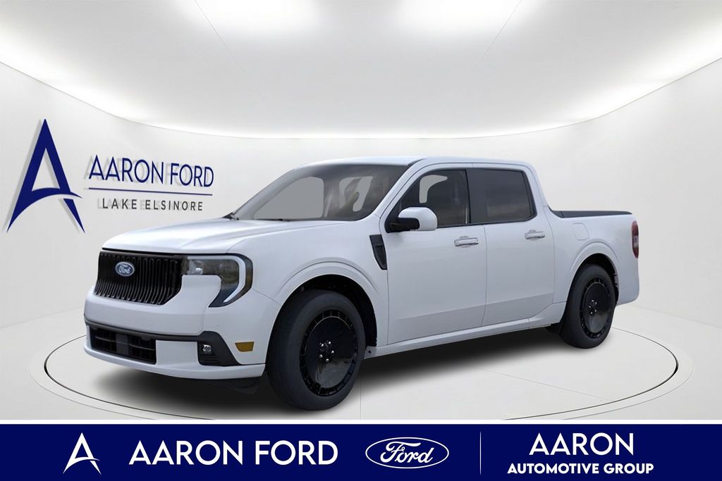 Space White Metallic 2026 Ford Maverick Pickup Truck All-Wheel Drive 7-Speed Automatic