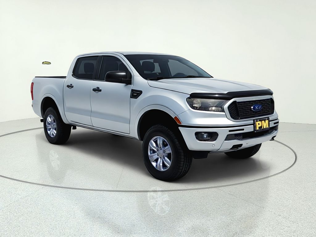 Ingot Silver 2019 Ford Ranger XLT SuperCrew 4WD Pickup Truck Four-Wheel Drive Automatic