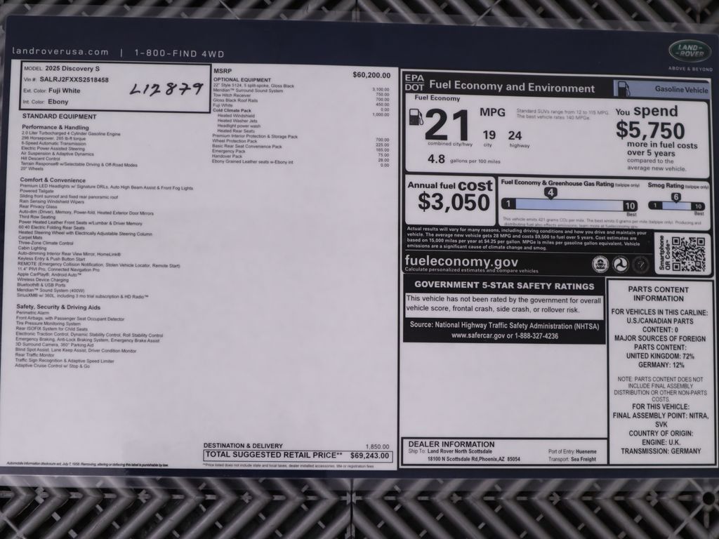 Thumbnail: 2025 Land Rover Discovery - 9