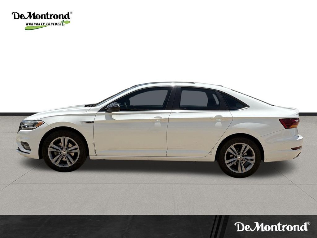 2019 Volkswagen Jetta R-Line White at DeMontrond Auto Country
