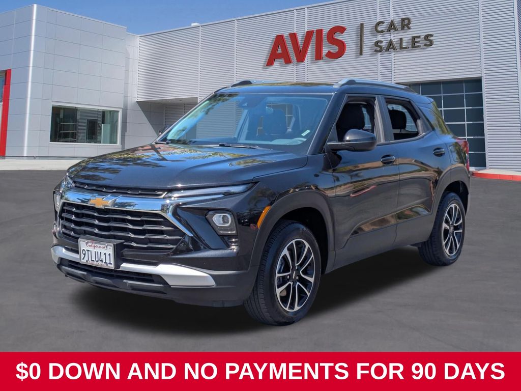 Black Metallic 2025 Chevrolet Trailblazer SUV / Crossover Four-Wheel Drive 9-Speed Automatic
