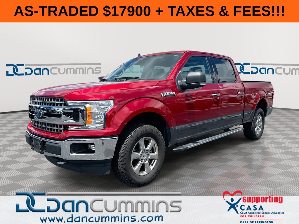Rapid Red Metallic Tinted Clearcoat 2020 Ford F-150 Pickup Truck Four-Wheel Drive Automatic