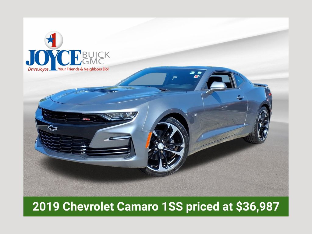 Satin Steel Gray Metallic 2019 Chevrolet Camaro Coupe Rear-Wheel Drive Automatic