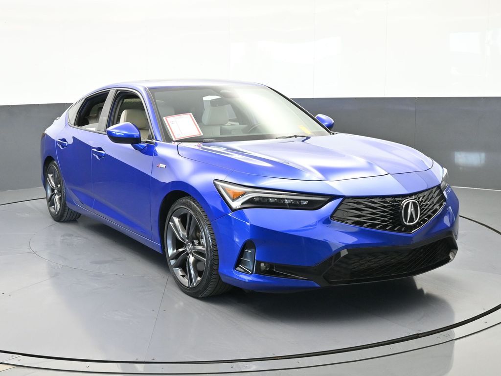 Used 2024 Apex Blue Pearl Acura A-Spec Package image 9