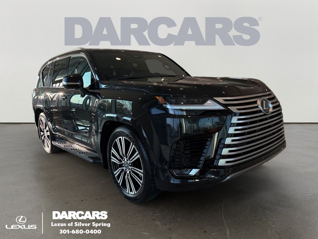 Black (Caviar) 2025 Lexus LX 600 Luxury AWD SUV / Crossover All-Wheel Drive Automatic