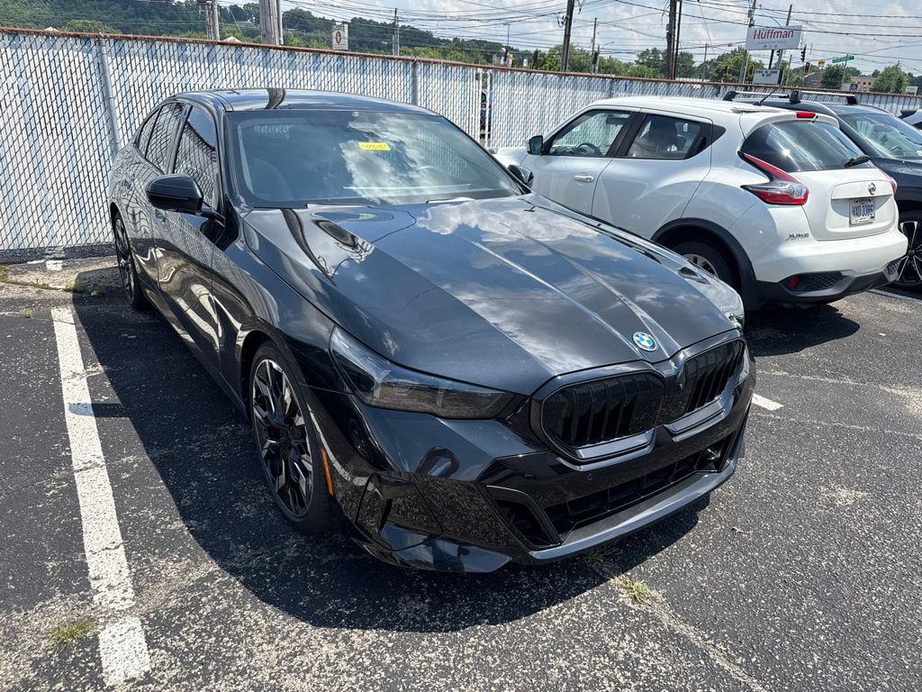 Black Sapphire Metallic 2026 BMW 5 Series Sedan All-Wheel Drive 8-Speed Automatic