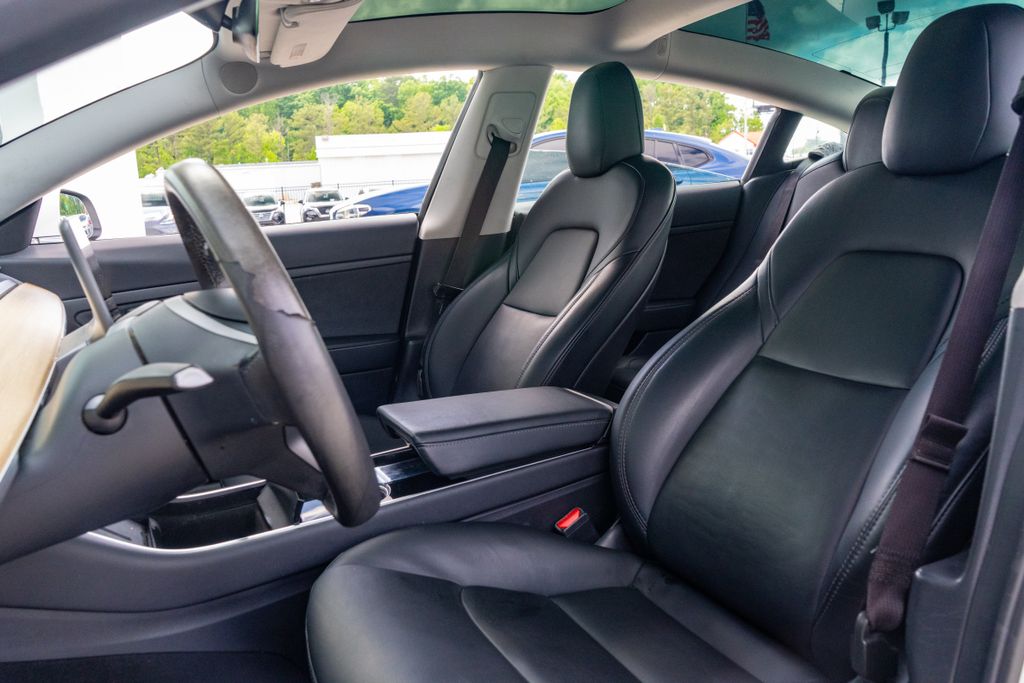 2020 Tesla Model 3 Standard Range Plus White at Genesis of Spring