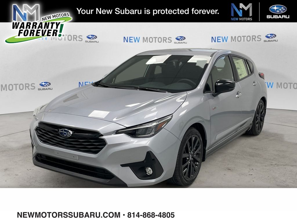 Silver Metallic 2026 Subaru Impreza Wagon All-Wheel Drive Continuously Variable Transmission