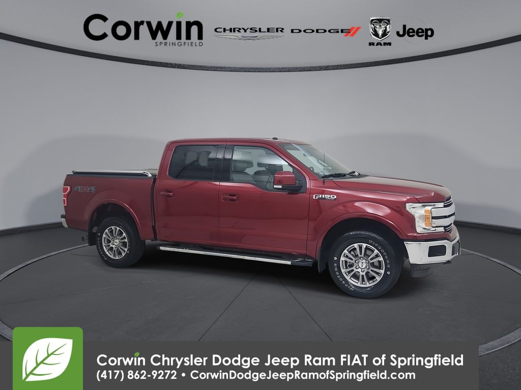 Ruby Red Metallic 2018 Ford F-150 Pickup Truck Four-Wheel Drive Automatic