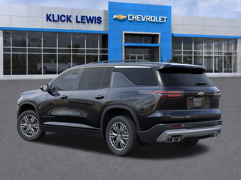 2027 Chevrolet Traverse LT Black at Klick Lewis Buick Chevrolet