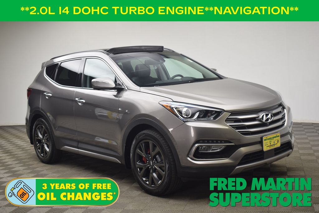 used 2017 Hyundai Santa Fe Sport car, priced at $15,500