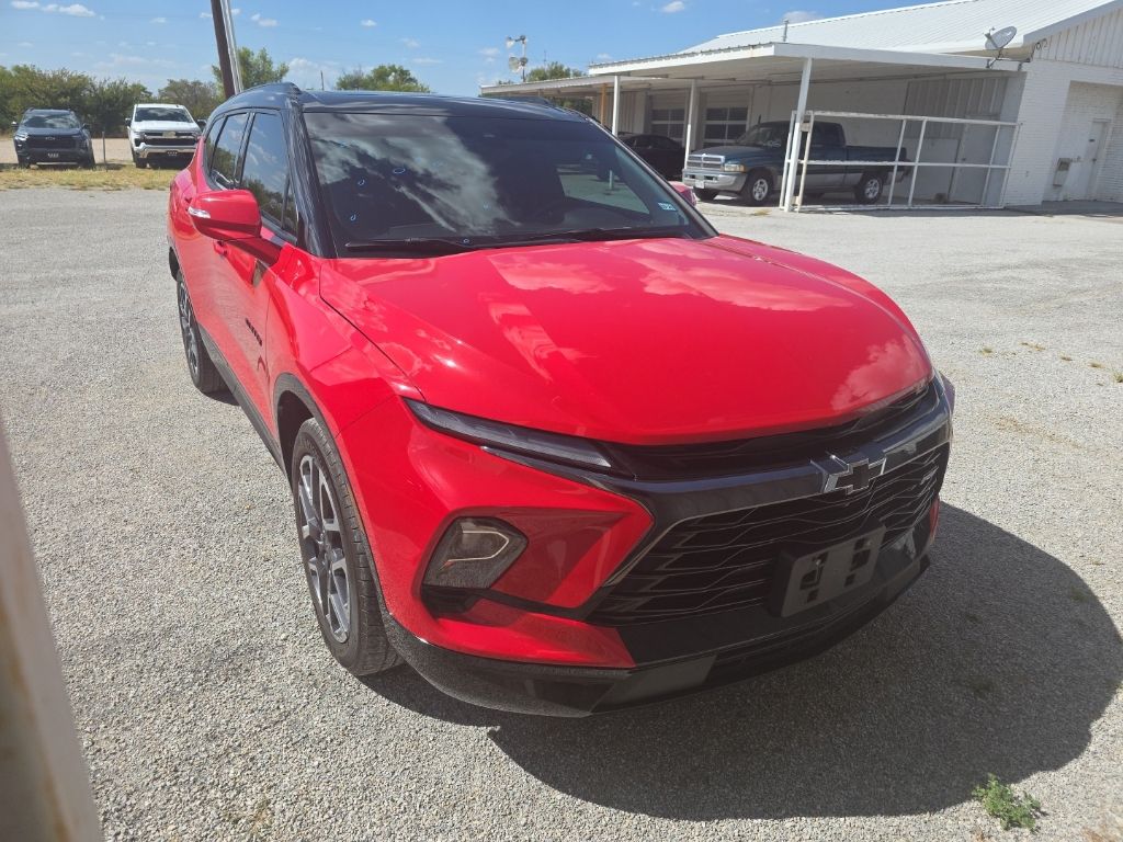 Red Hot 2023 Chevrolet Blazer SUV / Crossover Front-Wheel Drive 9-Speed Automatic Overdrive