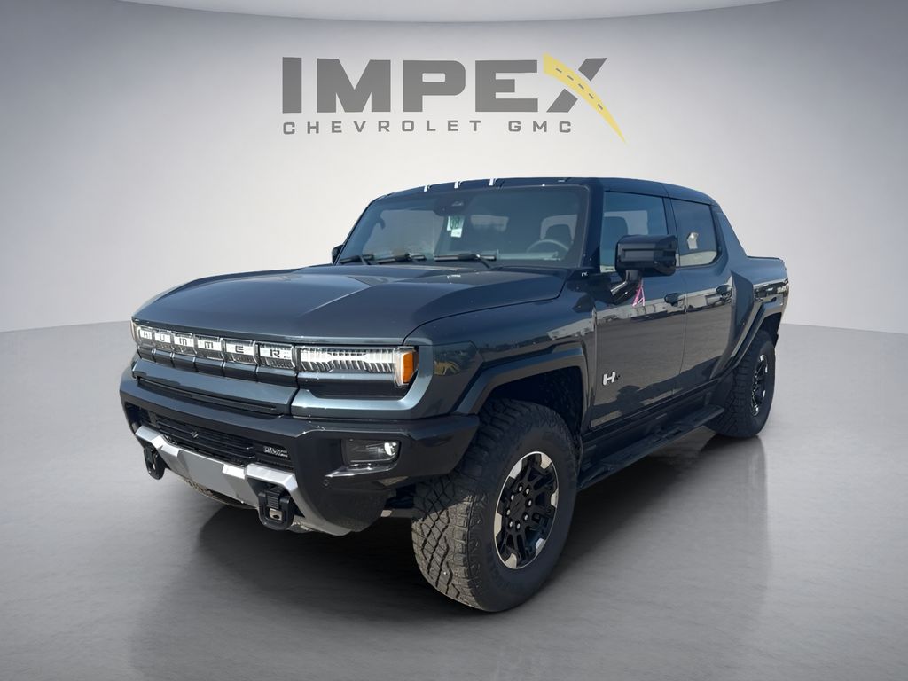 Gray (Graphite Blue Metallic) 2026 GMC Hummer EV Pickup Pickup Truck All-Wheel Drive 1-Speed Automatic