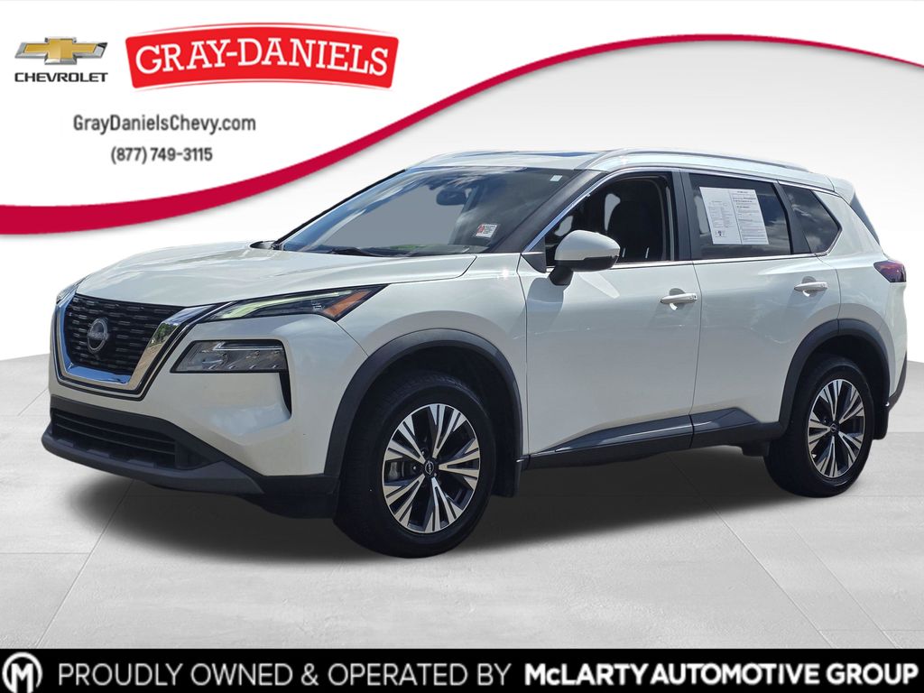 Everest White Pearl 2024 Nissan Rogue SUV / Crossover Front-Wheel Drive Continuously Variable Transmission