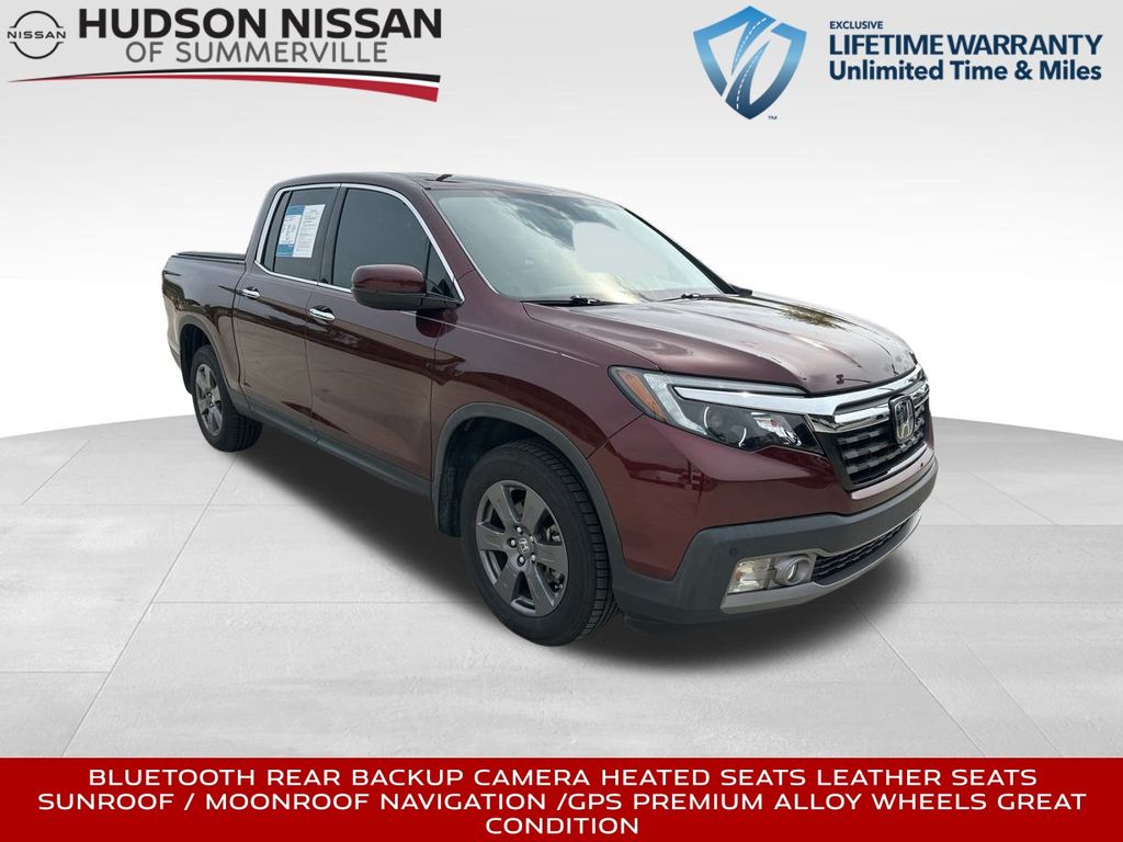 2020 Deep Scarlet Pearl Honda Ridgeline RTL-E Truck