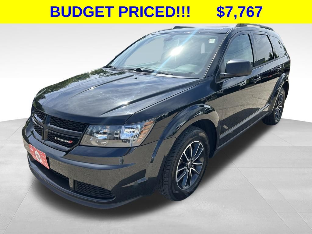 Pitch Black Clearcoat 2018 Dodge Journey SE FWD SUV / Crossover Front-Wheel Drive 4-Speed Automatic
