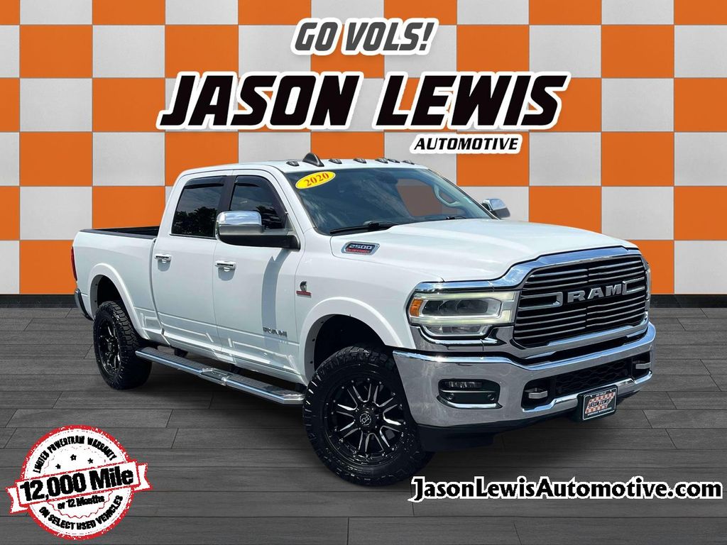 Bright White Clearcoat 2020 RAM 2500 Pickup Truck Four-Wheel Drive 6-Speed Automatic