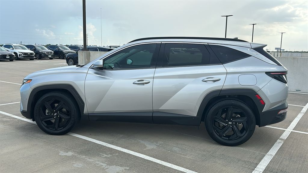 2022 Hyundai Tucson Limited Silver at Classic Elite Chevrolet Sugar Land