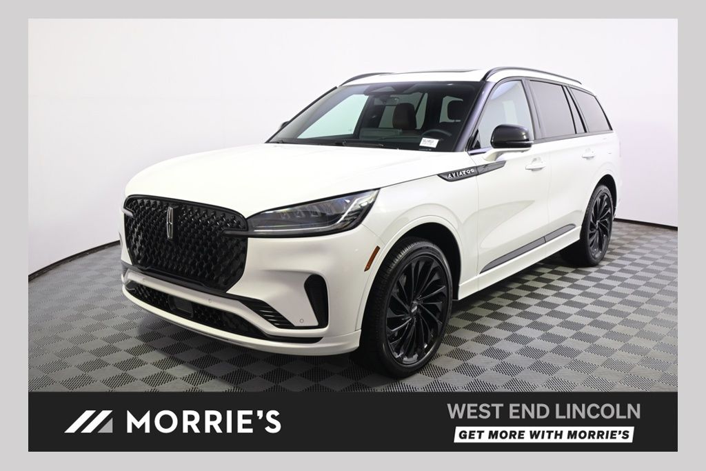 Pristine White Metallic Tri-Coat 2026 Lincoln Aviator SUV / Crossover All-Wheel Drive Automatic