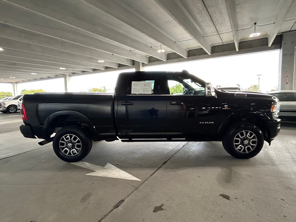 Used 2024 Diamond Black Crystal Pearlcoat Ram Longhorn image 4