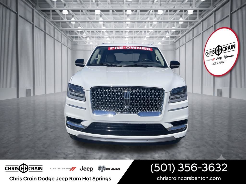 White 2021 Lincoln Navigator SUV / Crossover Four-Wheel Drive Automatic
