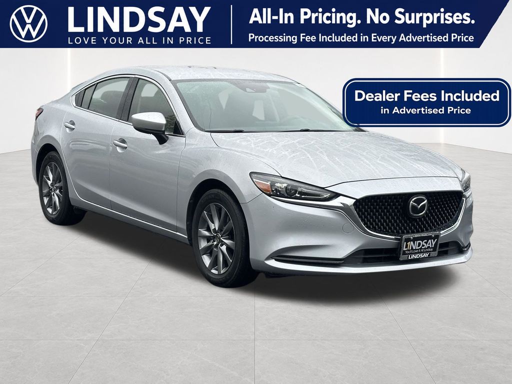 Sonic Silver Metallic 2018 Mazda MAZDA6 Sport Sedan FWD Sedan Front-Wheel Drive 6-Speed Automatic