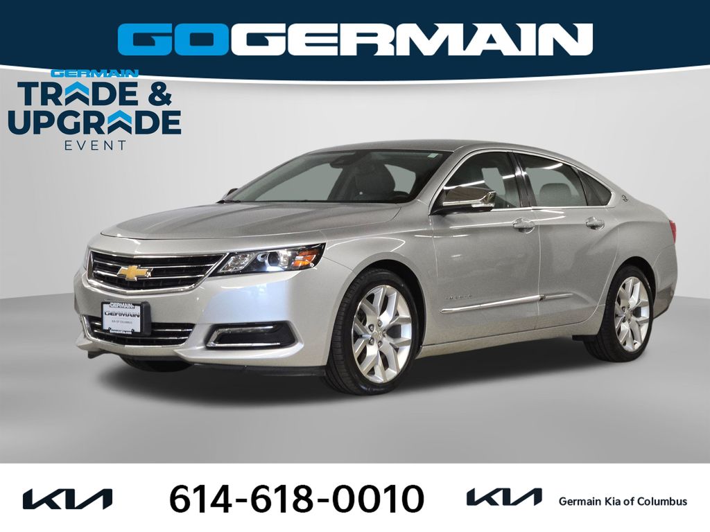Silver Ice Metallic 2015 Chevrolet Impala LTZ 2LZ FWD Sedan Front-Wheel Drive 6-Speed Automatic Overdrive