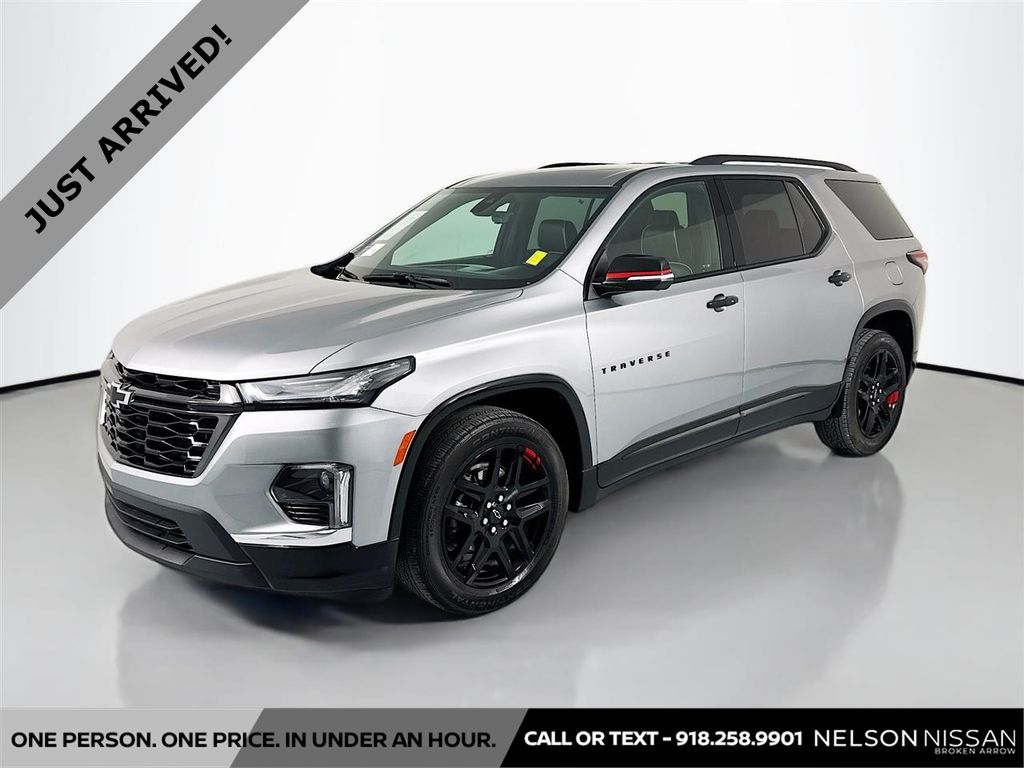 Sterling Gray Metallic 2024 Chevrolet Traverse Limited Premier AWD SUV / Crossover Four-Wheel Drive 9-Speed Automatic