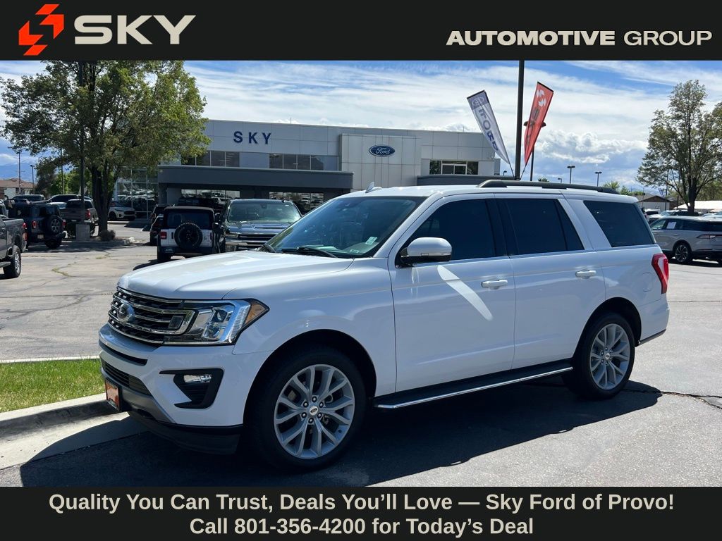Oxford White 2019 Ford Expedition XLT 4WD SUV / Crossover Four-Wheel Drive Automatic