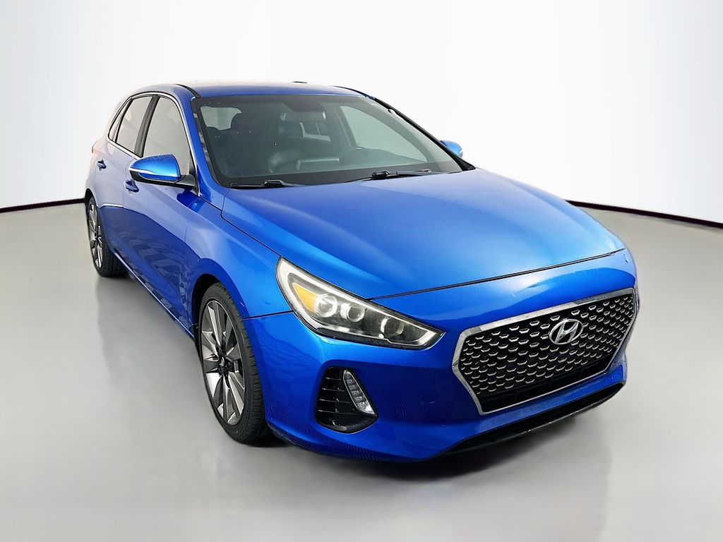 Electric Blue Metallic 2018 Hyundai Elantra GT Sport FWD Hatchback Front-Wheel Drive Automatic