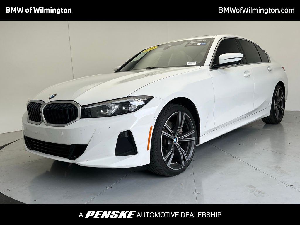 Alpine White 2024 BMW 3 Series 330i RWD Sedan Rear-Wheel Drive 8-Speed Automatic
