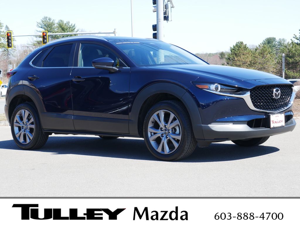Deep Crystal Blue Mica 2024 Mazda CX-30 2.5 S Preferred AWD SUV / Crossover All-Wheel Drive 6-Speed Automatic