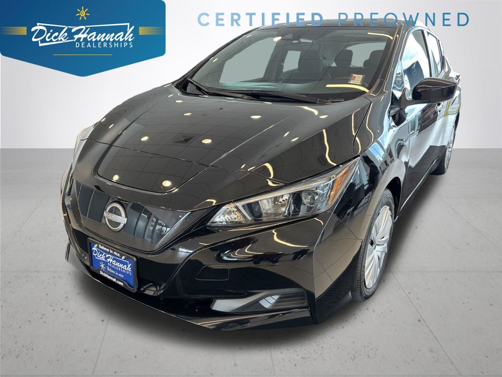 Super Black 2024 Nissan LEAF Hatchback Front-Wheel Drive Automatic
