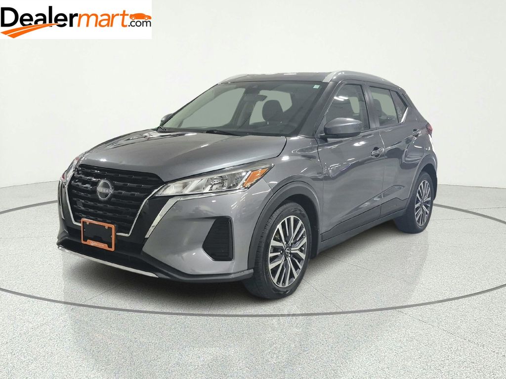 Gray (Gun Metallic) 2023 Nissan Kicks SUV / Crossover Front-Wheel Drive Continuously Variable Transmission