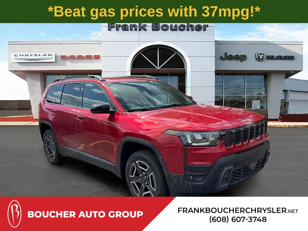 Red Hot Pearlcoat 2026 Jeep Cherokee Limited 4WD SUV / Crossover Four-Wheel Drive Continuously Variable Transmission