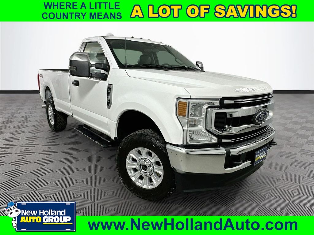 Oxford White 2021 Ford F-350 Super Duty XL LB 4WD Pickup Truck Four-Wheel Drive Automatic