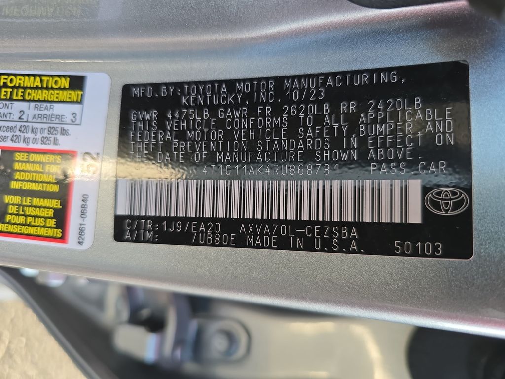 Used 2024 Toyota Camry Sedan