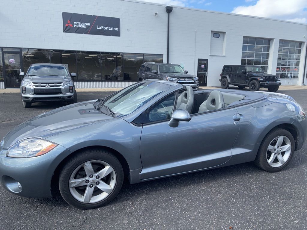Gray 2007 Mitsubishi Eclipse Spyder GS Convertible Front-Wheel Drive 5-Speed Manual