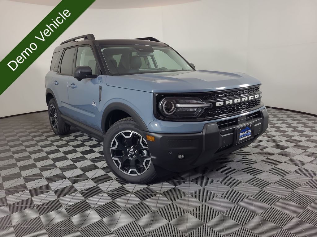 Blue (Azure Gray Metallic Tri-Coat) 2025 Ford Bronco Sport SUV / Crossover All-Wheel Drive 8-Speed Automatic