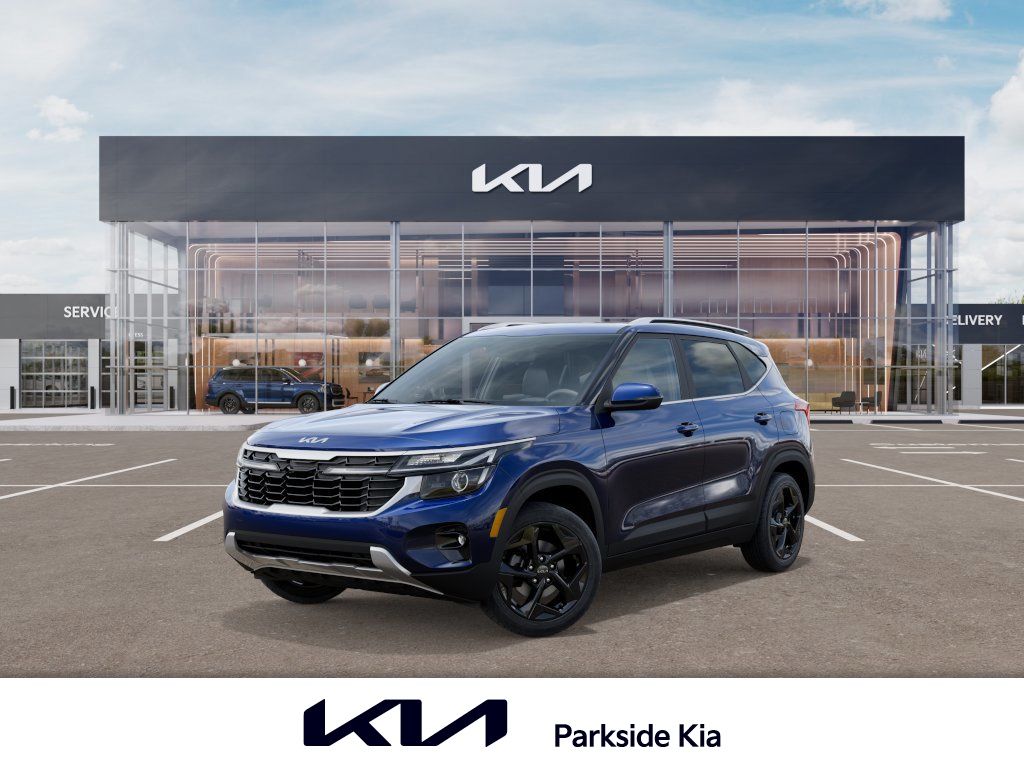 Ocean Blue 2026 Kia Seltos SUV / Crossover Front-Wheel Drive Continuously Variable Transmission