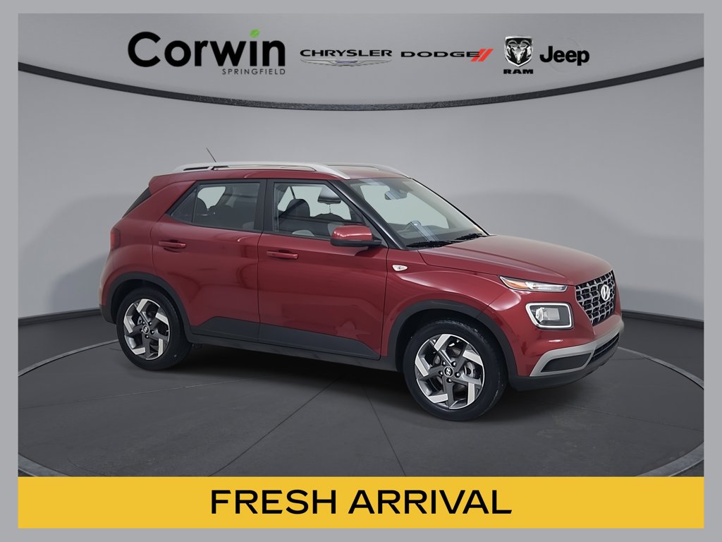 Ultimate Red 2025 Hyundai Venue SUV / Crossover Front-Wheel Drive Continuously Variable Transmission