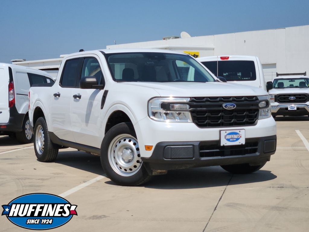 Oxford White 2022 Ford Maverick Pickup Truck Front-Wheel Drive Continuously Variable Transmission