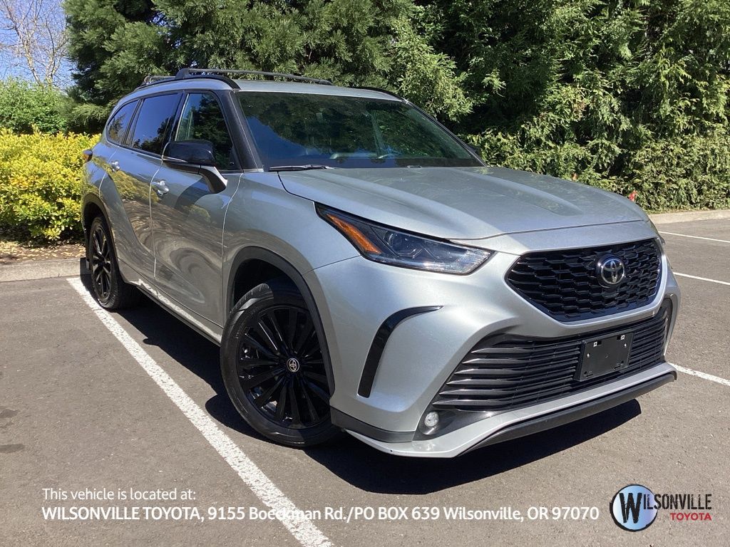 Celestial Silver Metallic 2023 Toyota Highlander XSE AWD SUV / Crossover All-Wheel Drive 8-Speed Automatic