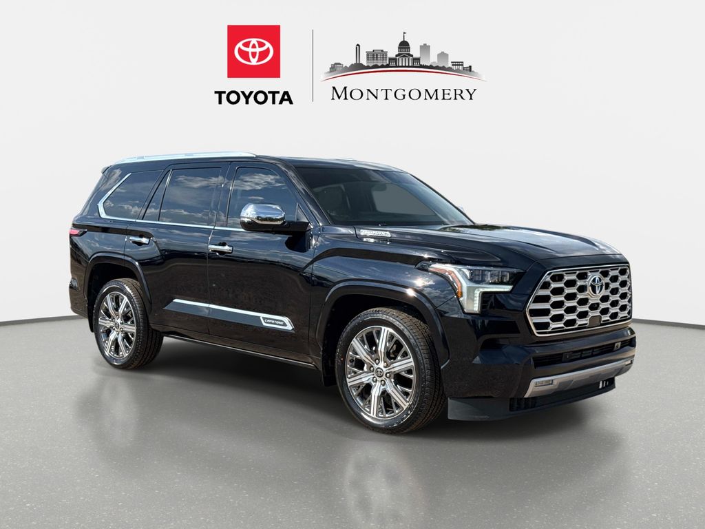 Midnight Black Metallic 2024 Toyota Sequoia SUV / Crossover 4X2 Automatic