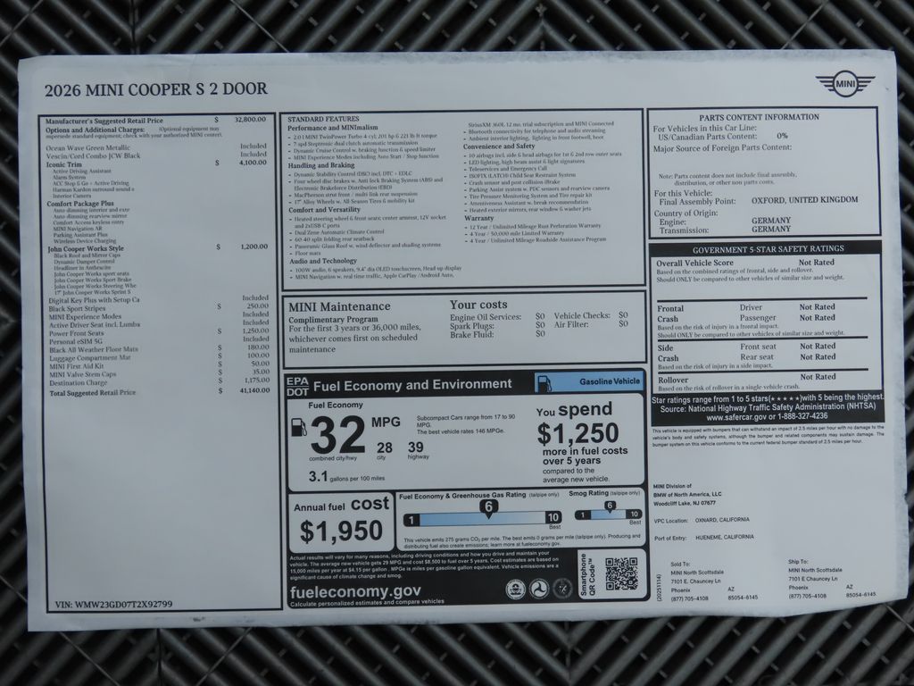 Thumbnail: 2026 MINI Cooper - 9
