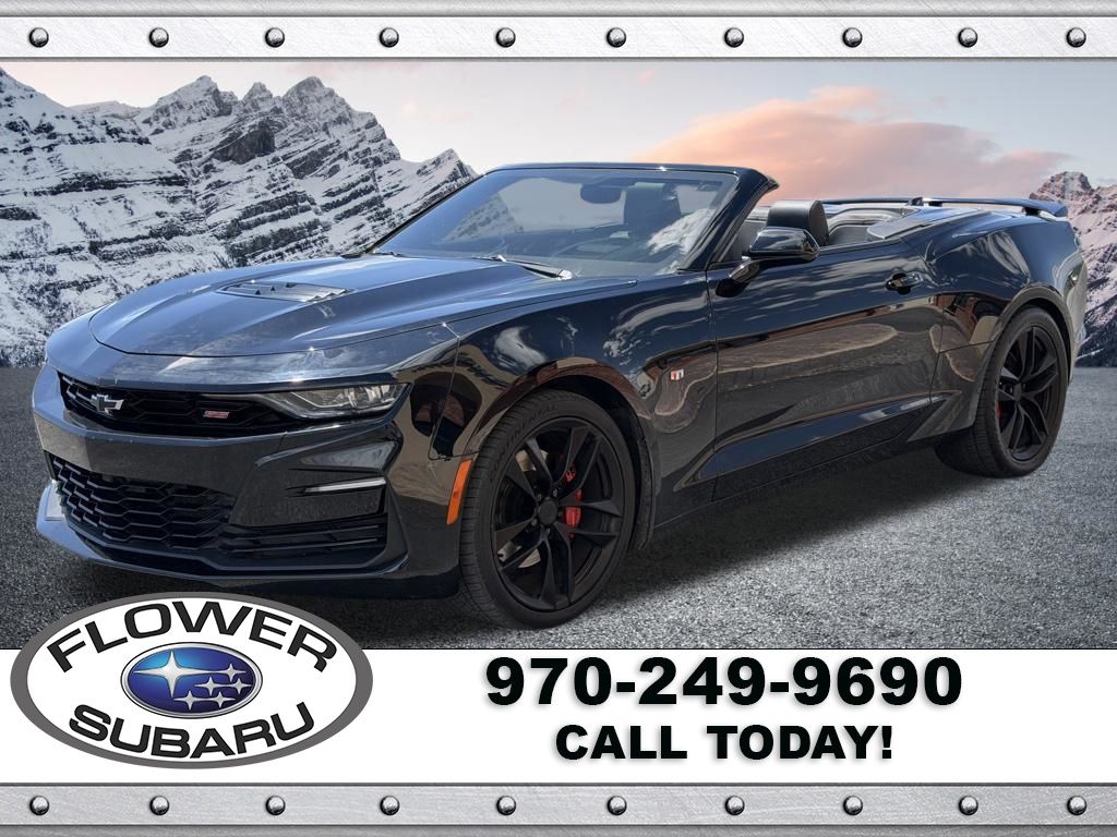 Black 2023 Chevrolet Camaro 2SS Convertible RWD Convertible Rear-Wheel Drive Automatic