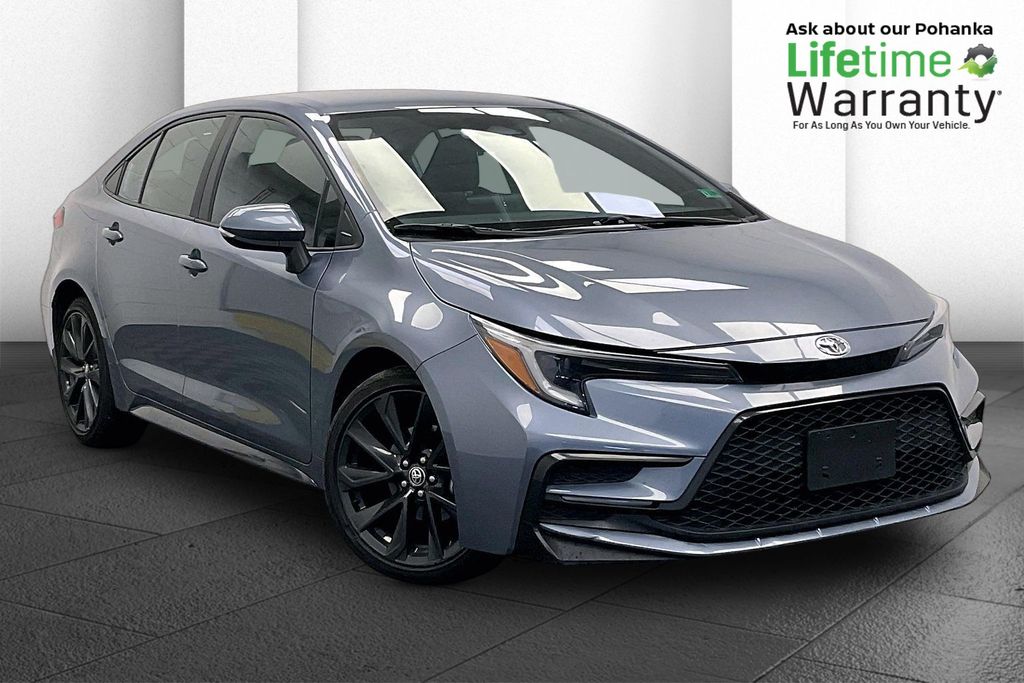 Blue (Light) 2023 Toyota Corolla Sedan Front-Wheel Drive Continuously Variable Transmission