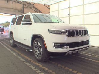 Bright White Clearcoat 2023 Jeep Wagoneer L Series II RWD SUV / Crossover 4X2 8-Speed Automatic