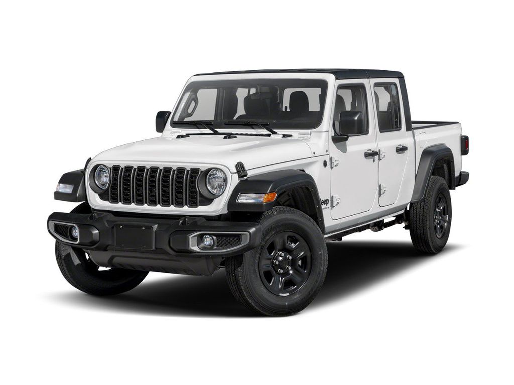 Bright White Clearcoat 2024 Jeep Gladiator Pickup Truck Four-Wheel Drive 8-Speed Automatic