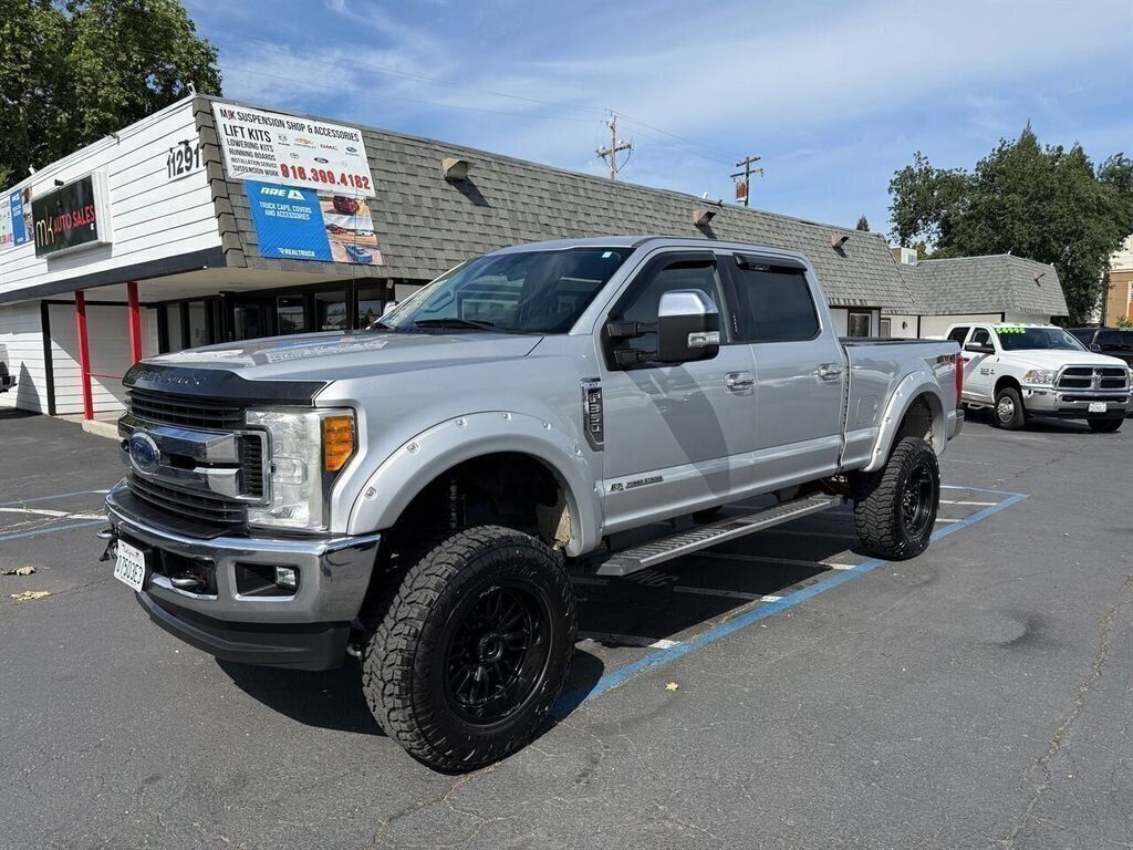 Ingot Silver 2017 Ford F-350 Super Duty Pickup Truck Four-Wheel Drive 6-Speed Automatic